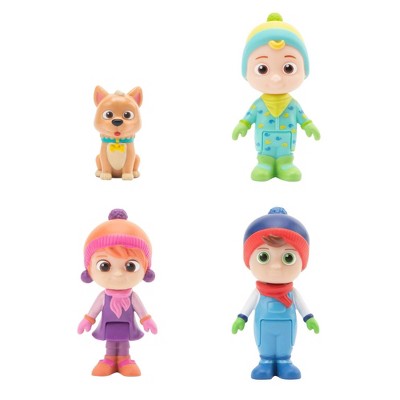 CoComelon Winter Figures 4pk