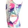 GO COCO Little Girls’ One Piece Cute Strappy Detail Beach Swimsuits - 4 of 4