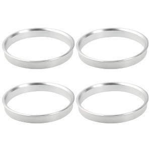 Unique Bargains Aluminium Alloy Car Hub Centric Rings Wheel Bore Center Spacer OD 71.5mm 4 Pcs - 1 of 4