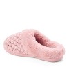 Dearfoams Womens Claire Cable Knit Chenille Clog House Slipper - 2 of 4