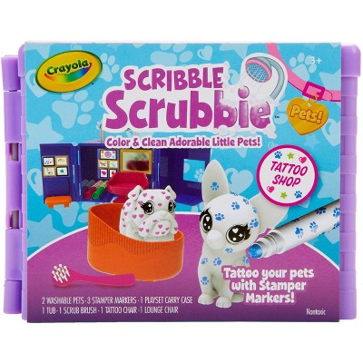 Crayola Scribble Scrubbie Pets! Tattoo Shop