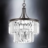 Urban Ambiance Luxury Cosmopolitan Chandelier,  19" x 16-1/4",  Olde Bronze Finish, UHP2469 - 3 of 4