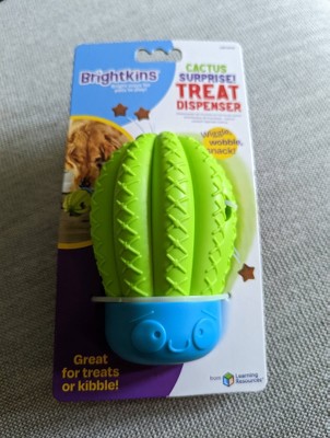 BRIGHTKINS Cactus Surprise! Treat Dispensing Dog Toy 