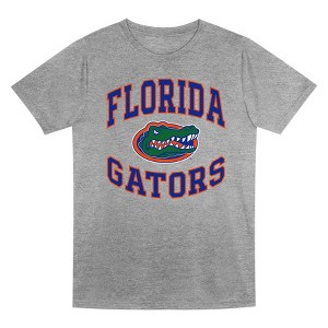 NCAA Florida Gators Boys' Gray Poly T-Shirt - 1 of 1