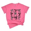 Simply Sage Market Checkered Bows Stacked Garment Dyed Tee - 2 of 4