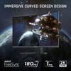 ViewSonic VX3228C-2K 32 Inch 1440p Curved Gaming Monitor with 1ms, 180Hz, FreeSync, Eye Care, HDMI, and DisplayPort Inputs - 2 of 4