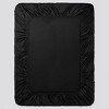Fitted Sheet Only - Extra Deep Pocket up to 16" No-Pop Off Elastic Bottom Sheets Ultra-Soft Brushed Microfiber - Cotton Passion - 4 of 4