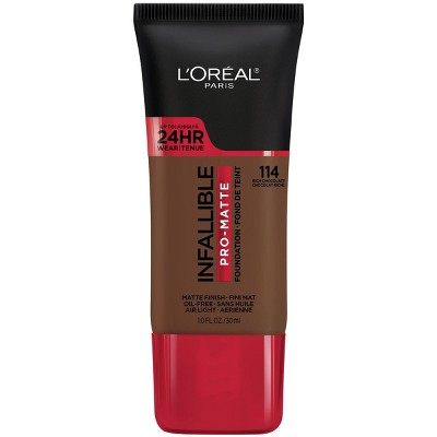 L'Oreal Paris Infallible Pro-Matte Foundation Normal/Oily Skin - 1 fl oz