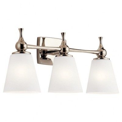 Kichler Lighting Cosabella 3 - Light Vanity in  Polished Nickel