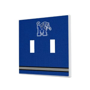NCAA AAC Universities Stripe Hidden-Screw Light Switch Plate for Double Toggle - 1 of 4