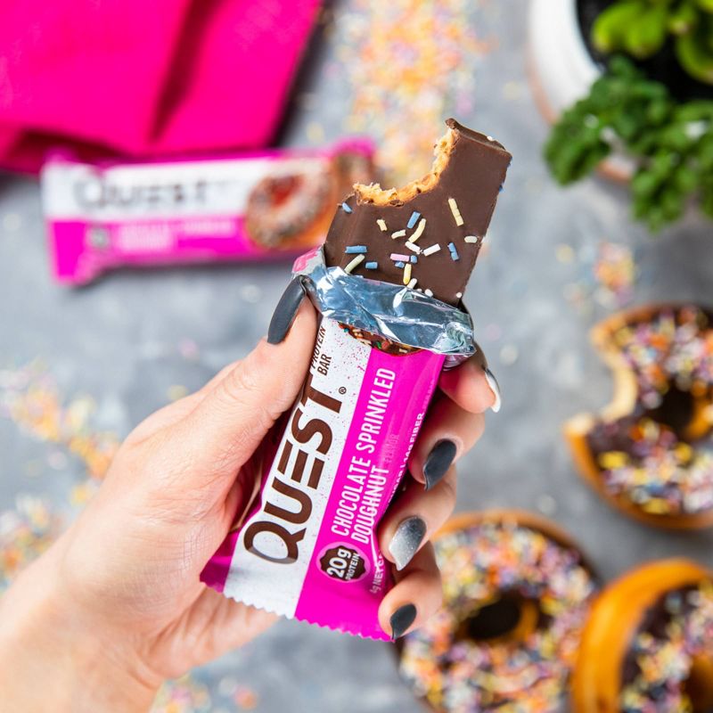 Quest Nutrition Protein Bar - Chocolate Frosted Doughnut, 4 of 12