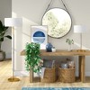 Hudson and Canal 2-Light Floor Lamp with Fabric Shade - 4 of 4