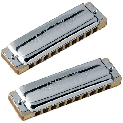 SEYDEL Set of  7 - Blues 1847 CLASSIC Harmonicas and Softcase
