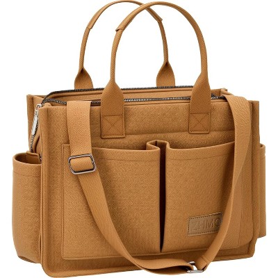 Tote Bag for Women With Compartments,Large Canvas Tote Women's Purse Crossbody Bags Work