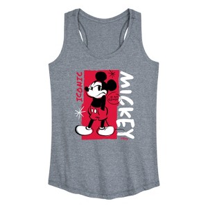 Women's - Disney - Mickey Iconic Graphic Racerback Tank - 1 of 4
