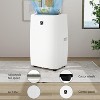 12,000 BTU Portable Air Conditioner, 3-in-1 AC with Cooling, Fan & Dehumidifier, Cools Rooms up to 550 Sq. Ft., Remote Control & 24H Timer - 3 of 4