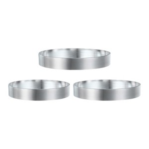 Unique Bargains 304 Stainless Steel Durable Corrosion Resistant High Temperature Resistance Cake Rings 1 Pc - 1 of 4