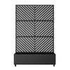 Dovelina Iron Black Arch Mobile Planters Planting Box Trellis for Climbing Plants - 2 of 4