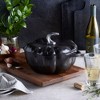 STAUB Cast Iron 3.5-qt Pumpkin Cocotte with Stainless Steel Knob - 2 of 4