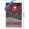 Trends International NFL Tampa Bay Buccaneers - Logo 20 Framed Wall Poster Prints - 3 of 4