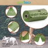 Greenbone BioBase Unscented Rolls with Dispenser and Rope Toy Handle Dog Waste Disposable Bags - 4 of 4