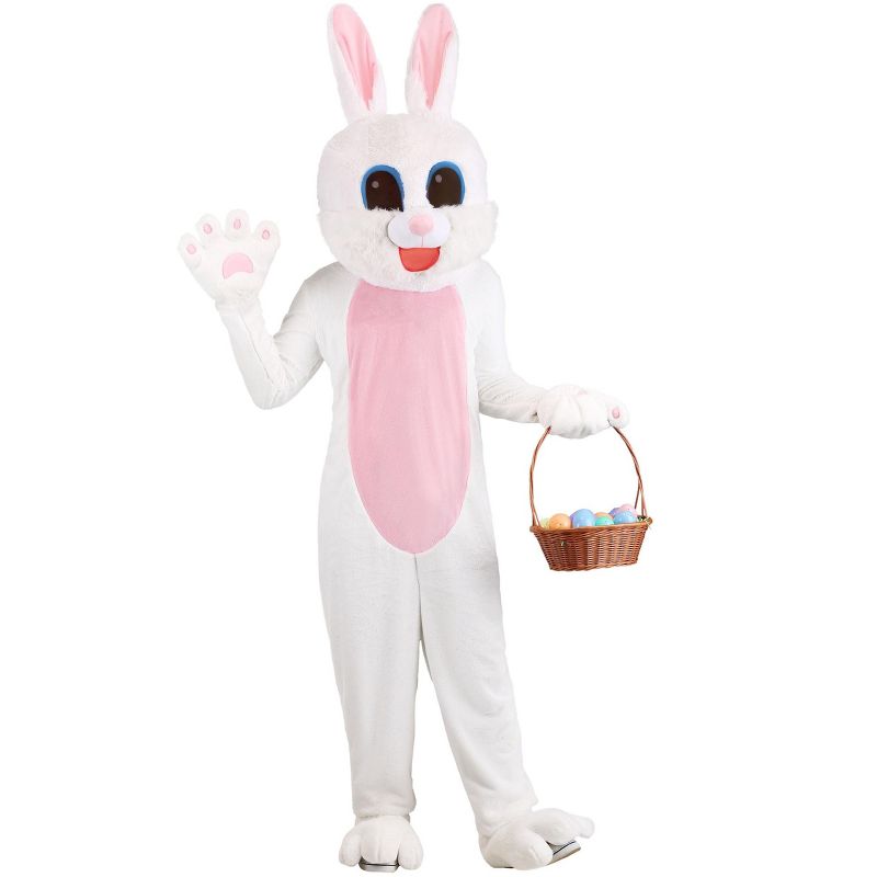 HalloweenCostumes.com Plus Size Mascot Easter Bunny Costume for Adults, 4 of 5