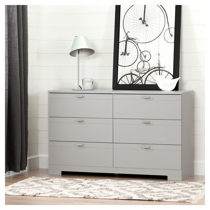Reevo 6 Drawer Double Dresser - South Shore, 3 of 9