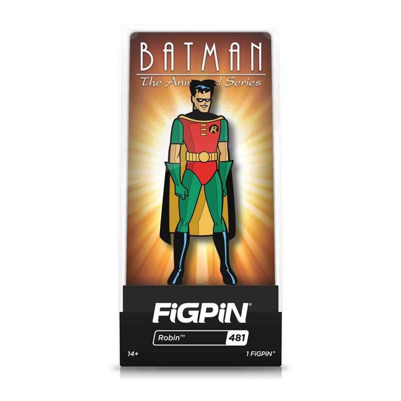 FiGPiN Batman The Animated Series - Robin #481 (Target Exclusive), 2 of 4