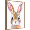 Amanti Art Bunny by Ohkimiko  Framed Canvas Wall Art - 2 of 4