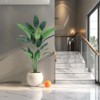 Artificial Bird of Paradise Tree 6-7FT Fake Palm Tree for Indoor Outdoor Housewarming Gift with 17 Trunks Faux Leaves - 2 of 4