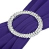 Unique Bargains Polyester Wedding Decoration Stretch Chair Sashes Bows 25 Pcs - 4 of 4