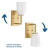 Progress Lighting Spenser 1 - Light Vanity in  Brushed Gold - 3 of 4