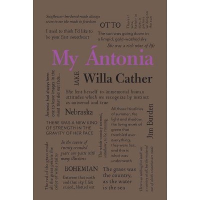 My Ántonia - (Word Cloud Classics) by  Willa Cather (Paperback)