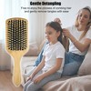 Unique Bargains Nylon Bristles Hair Paddle Brush - 2 of 4