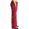 #followme Men's Microfleece Pajamas - Paisley Bandana Print Pajama Pants for Men - Lounge & Sleep PJ Bottoms - 2 of 3