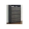 HomeStock Prosper 32"  Wood Walk-in Closet with Four Drawers - 4 of 4