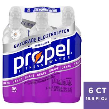Propel Zero Grape Nutrient Enhanced Water - 6pk/16.9 fl oz Bottles