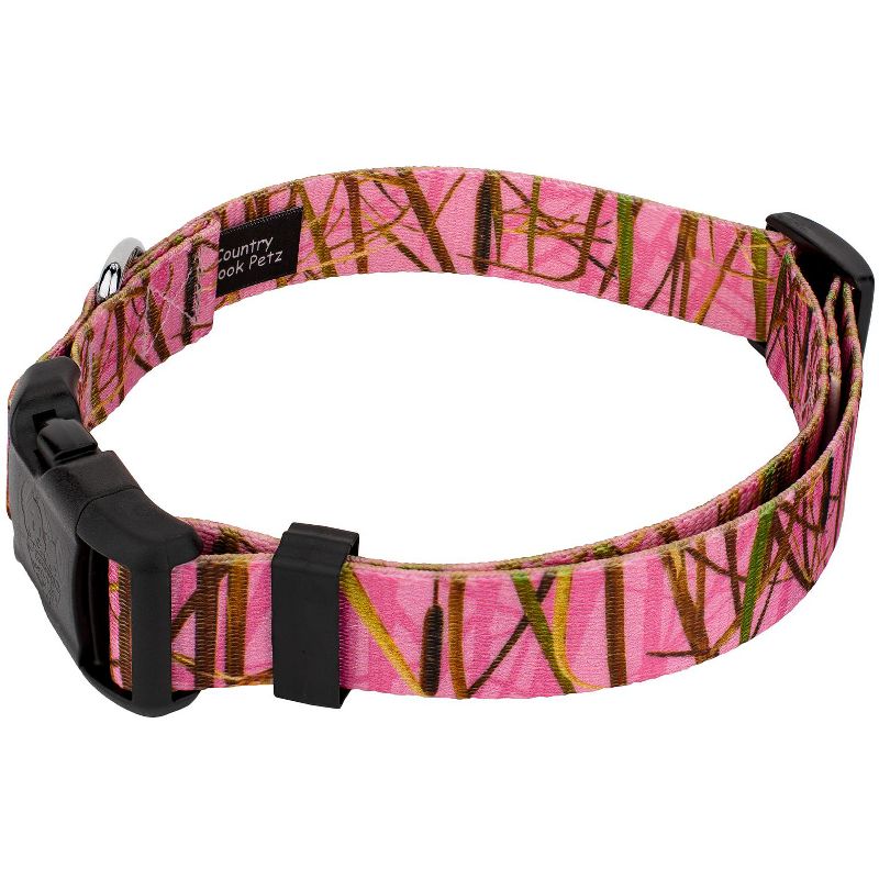 Country Brook Petz Deluxe Pink Waterfowl Camo Dog Collar - Made in The U.S.A., 3 of 6