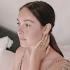 Mini Rainbow Stud Earrings in Gold, Rose Gold, Silver - Honeycat - 4 of 4