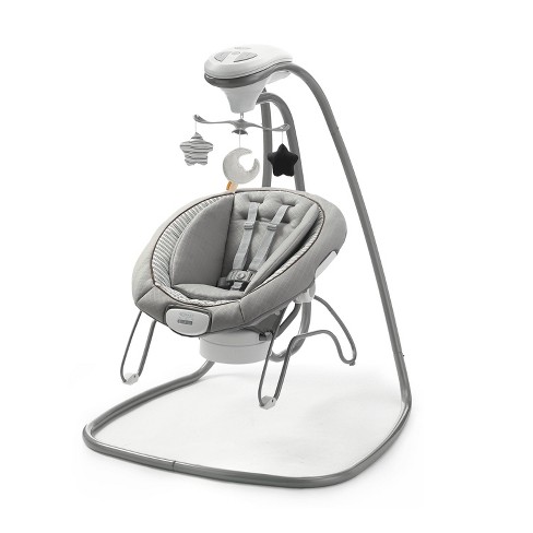 graco swing and bouncer with alphabet design