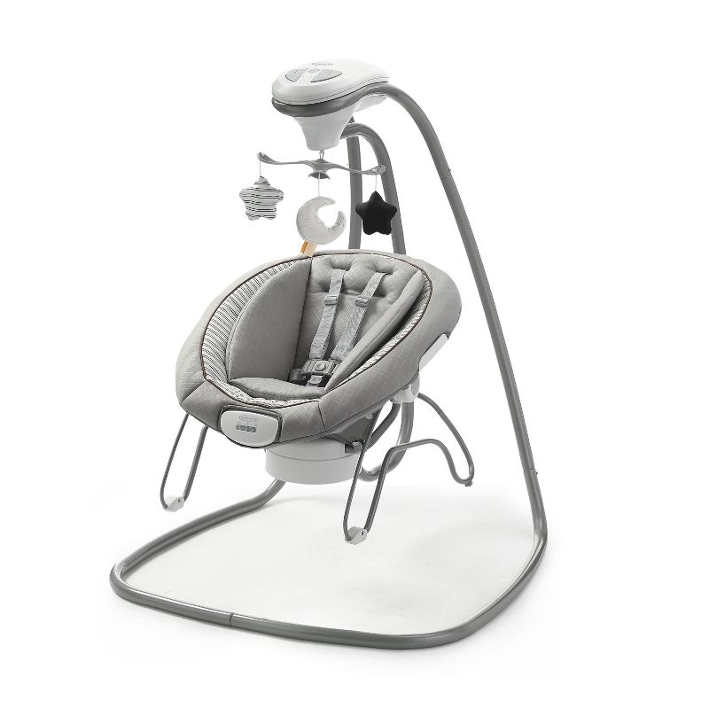 Graco DuetConnect Deluxe Multi-Direction Baby Swing and Bouncer - Britton, 1 of 11