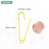 Unique Bargains Sewing Upholstery Spring Lock Blanket Bulk Large Safety Pins 30 Pcs - 3 of 4