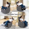 Recliner Chair for Living Room,Nursery Glider with High Back Massage Swivel - 4 of 4