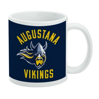 Augustana University Vikings Logo Ceramic Coffee Mug Novelty Gift Mugs for Coffee Tea and Hot Drinks 11oz White