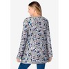 Woman Within Plus Size Waffle Thermal Sweatshirt - 3 of 4