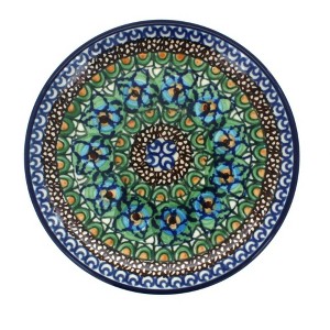 Blue Rose Polish Pottery 261 Ceramika Artystyczna Saucer - 1 of 1
