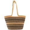 Magid Natural Cotton Woven Knot Shoulder Woven Tote - 2 of 4