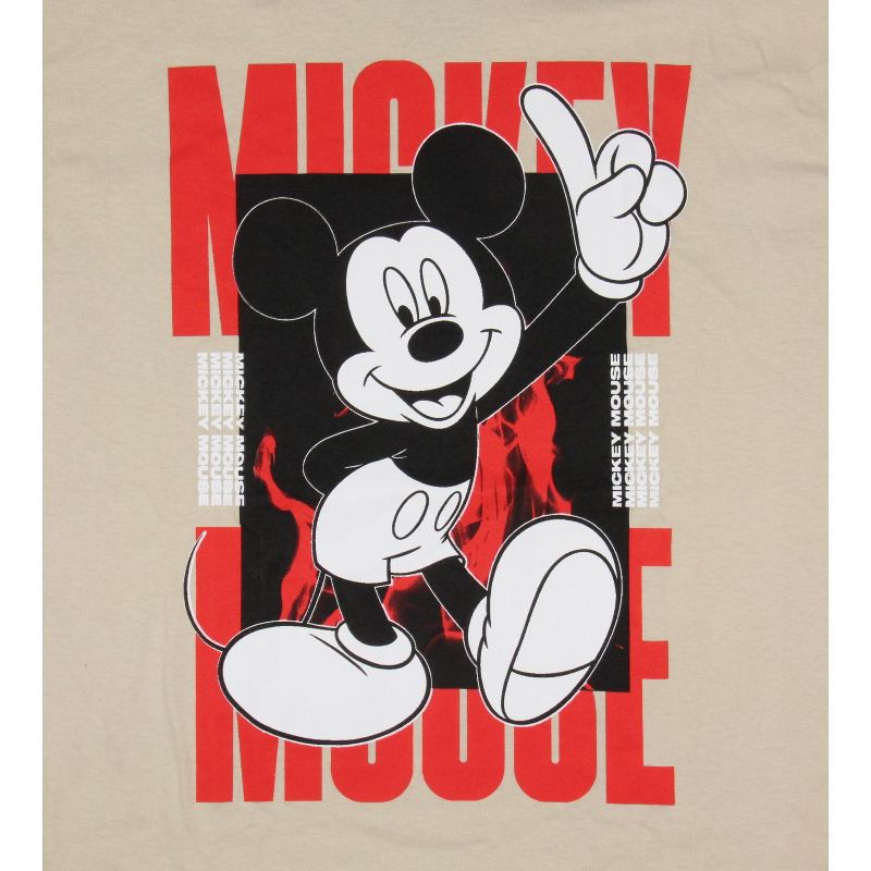 Disney Men's Mickey Mouse Number One Character Poster Style T-Shirt Adult, 2 of 4