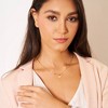 Engraved Heart Gold Plated Sterling Silver Pendant Necklace - In Season Jewelry - 2 of 4