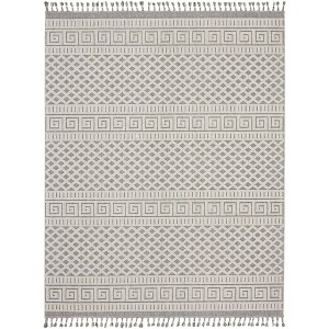 Nourison Elwood Greek Key Textured Indoor Tassel Fringe Rug - 1 of 4